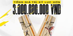 Liên Quân Mobile: Tăng tổng tiền thưởng lên hơn 3 tỷ VNĐ, trở thành giải đấu Esport danh giá nhất tại Việt Nam.