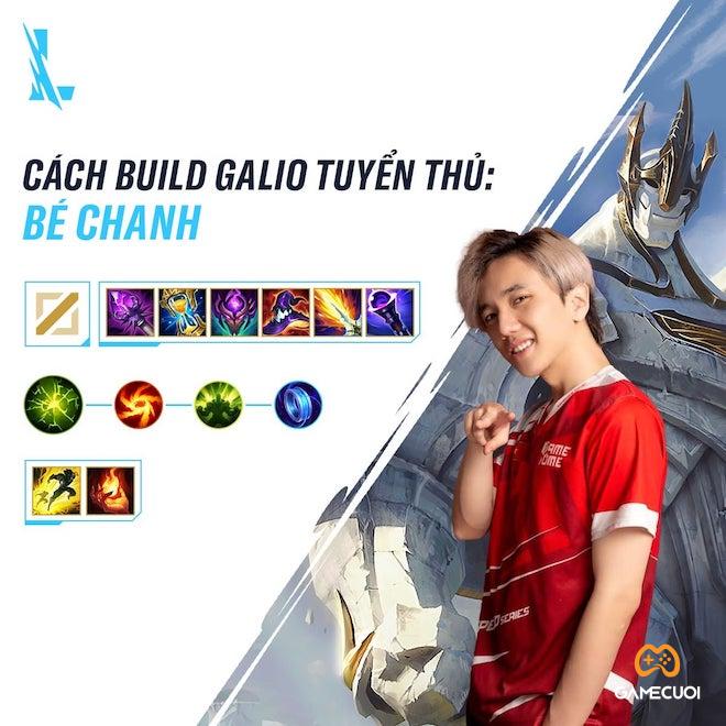 Cách build galio của Bé Chanh
