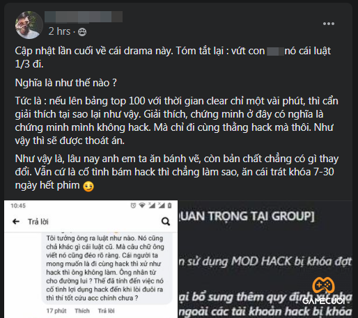 Câu trả lời "cảm tính" của GM gây nhiều bức xúc cho game thủ Đột Kích