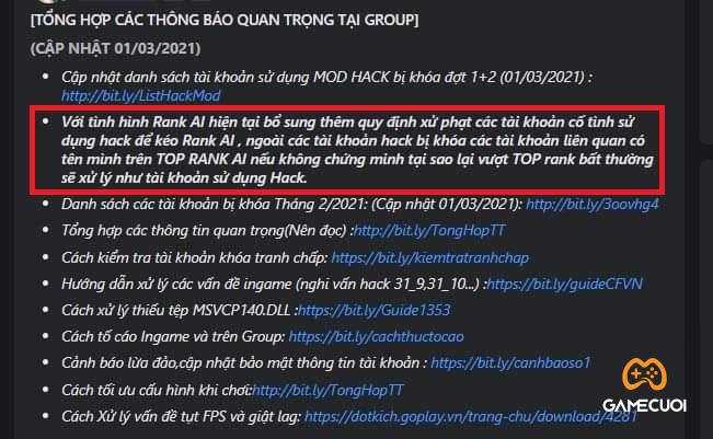 Luật xử lý bám hack đã đưa ra từ đầu tháng 3...