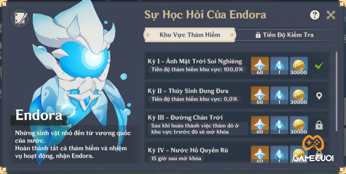 huong dan nhan pet endora hoan toan mien phi trong genshin impact 03 Game Cuối