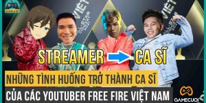 Khoảnh Khắc Trở Thành Ca Sĩ Của Các Youtuber Free Fire Việt Nam
