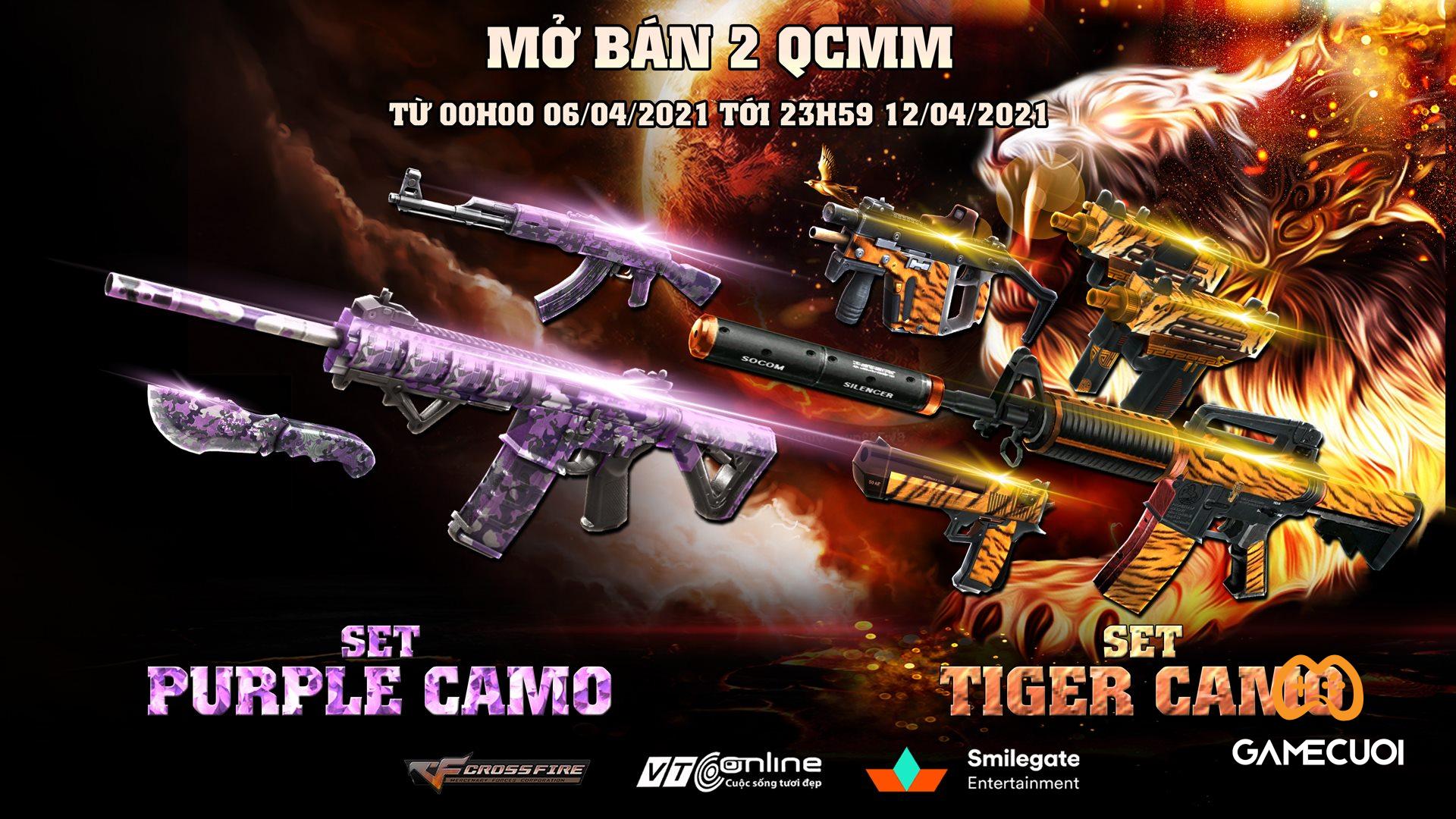 Đột Kích: QCMM Camo mới chính thức mở bán