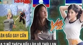 Free Fire: Trận Đấu Siêu Gay Cấn Của 2 Nữ Game Thủ Thách Đấu Lào Và Thái Lan