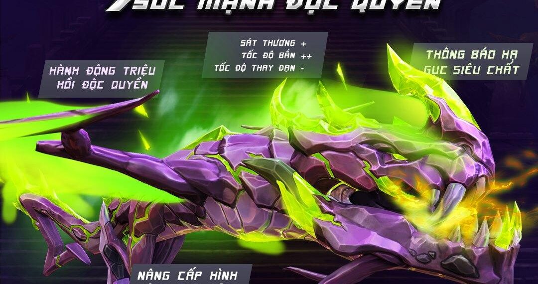 Tổng hợp tất cả các skin nâng cấp trong Free Fire