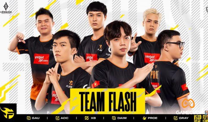 Đội hình chính thức của Team Flash