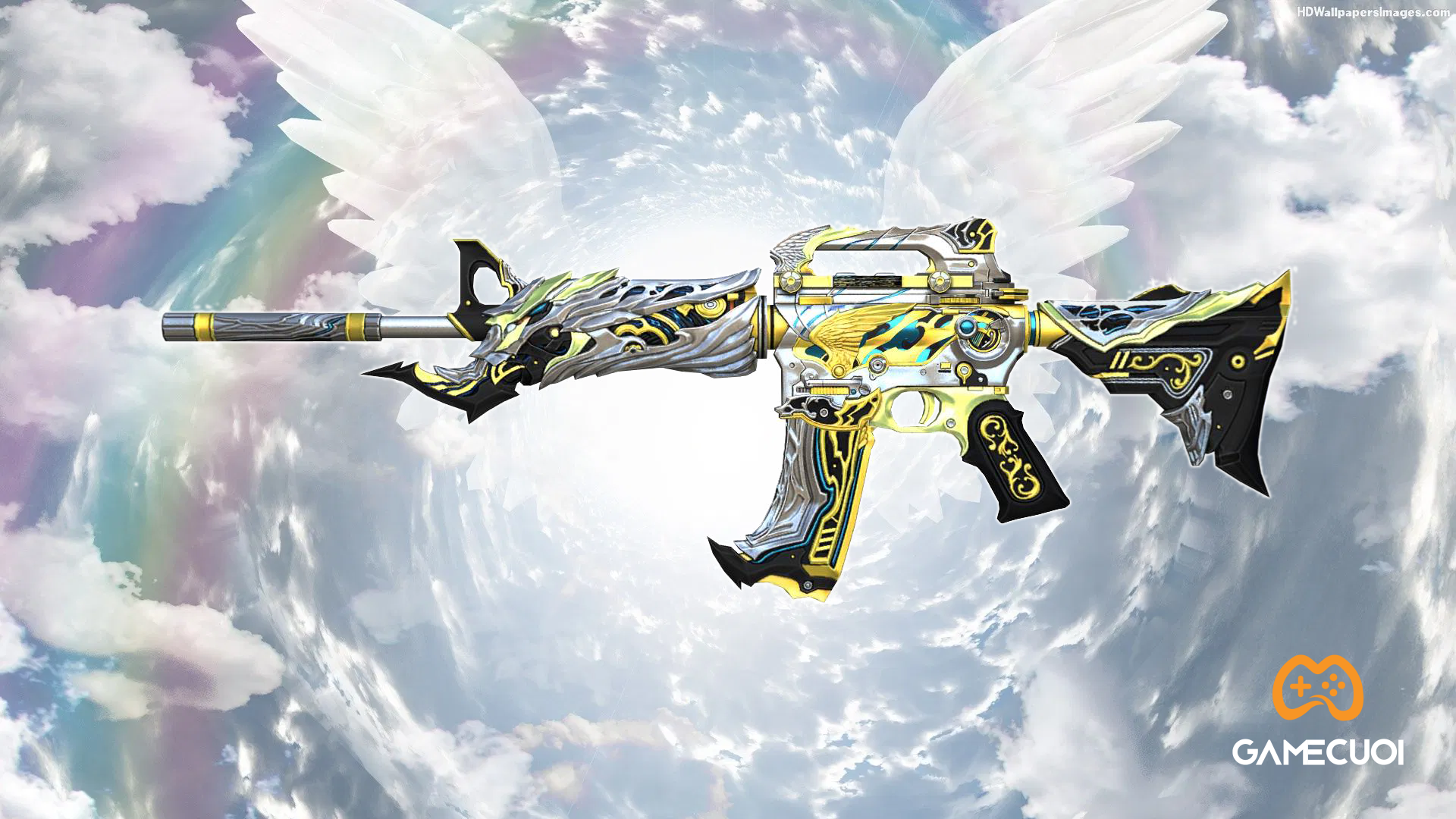 Đột Kích: Cùng “soi” trước VIP sắp xuất hiện: M4A1-S Angelic Beast