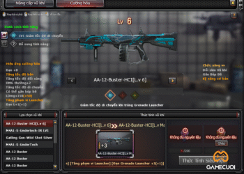 Đột Kích: Nâng cấp AA-12 Hexa Core thế nào cho hiệu quả nhất?