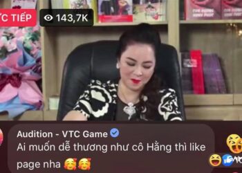 Game thủ Au “không nhịn được cười” khi fanpage bình luận quảng cáo trên Stream của bà Hằng