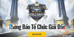 Summoners War Mở Đăng Ký Tham Gia Giải Vô Địch Đấu Trường Thế Giới SWC 2021