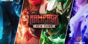 Free Fire hồi sinh của chế độ Tử Chiến 3.0 bằng loat sự kiện Rampage: New Dawn hấp dẫn