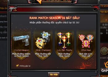 Đột Kích: Những thay đổi đáng lưu ý trong mùa Rank mới