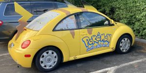 Fan Pokémon phát hiện chiếc xe Pikachu siêu hiếm ngoài đời thực