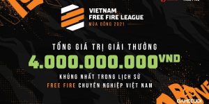 Cộng đồng Free Fire “đứng ngồi không yên” vì số tiền giải VFL Mùa Đông 2021 lớn chưa từng có!