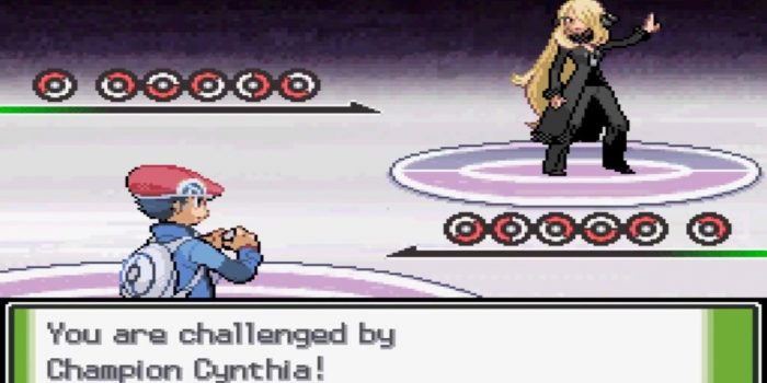 10 tro choi Nintendo cuc kho de hoan thanh 100 Pokemon Platinum Cynthia Fight Game Cuối