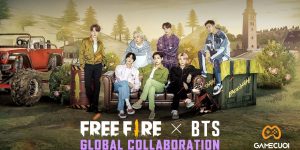 Free Fire kết hợp với nhóm nhạc nam nổi tiếng BTS?