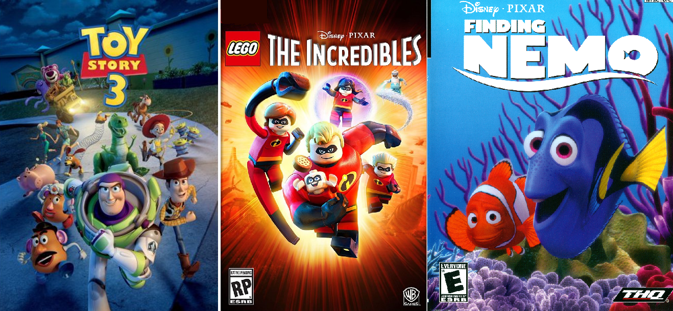 Top 10 tựa game Pixar hay nhất