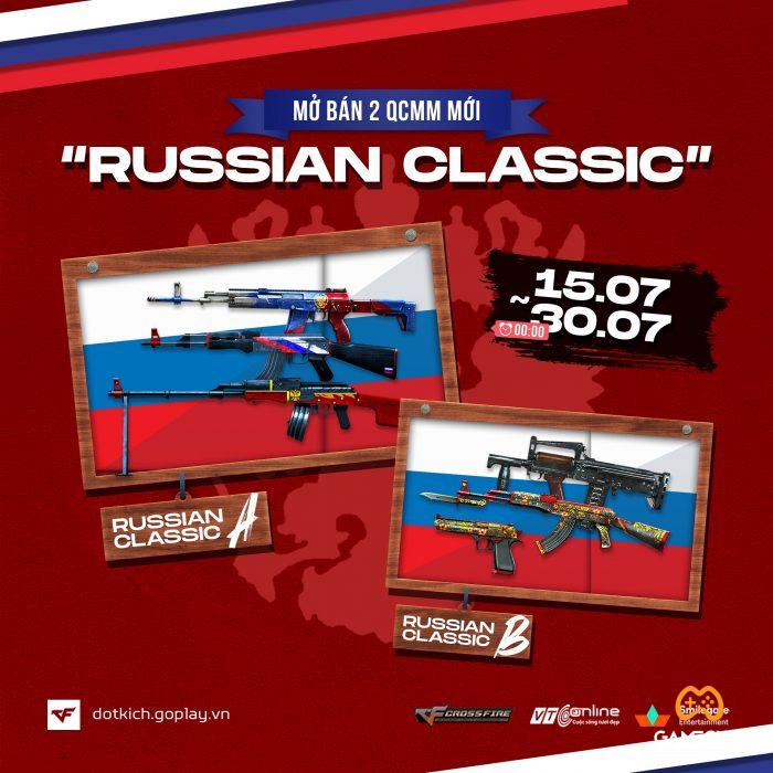 QCMM Russian Classic với 6 báu vật hấp dẫn.