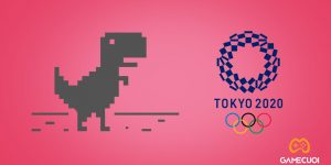 Google đưa Olympic Tokyo 2020 vào trong tựa game chơi khi mất Internet khủng long T-rex
