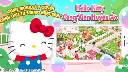 Hello Kitty Công Viên Huyền Ảo dời ngày ra mắt, tặng quà “xịn sò” cho game thủ đăng ký trước