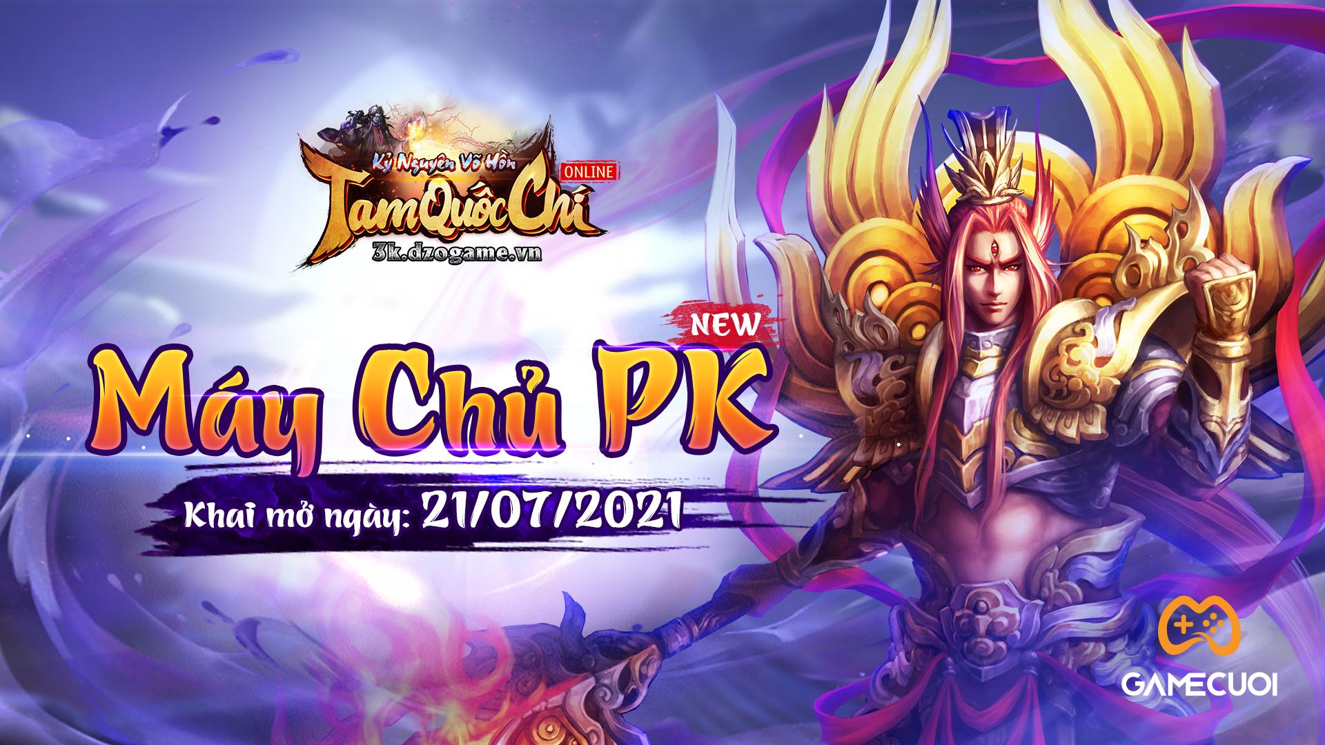 Tam Quốc Chí ra mắt máy chủ mới Lữ Bố – Thiên đường PK cho game thủ