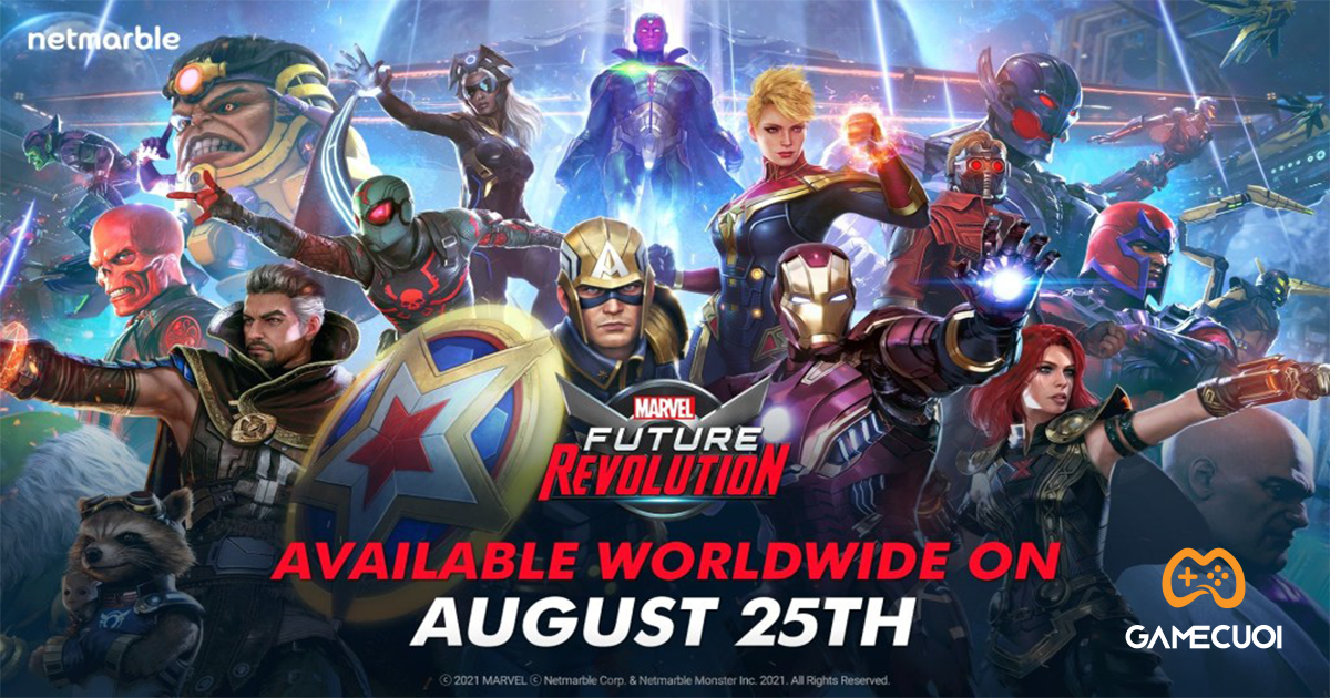 Marvel Future Revolution ra mắt trên toàn thế giới vào ngày 25 tháng 8