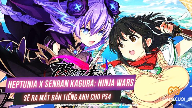 Neptunia x Senran Kagura: Ninja Wars sẽ có bản tiếng anh cho PlayStation 4