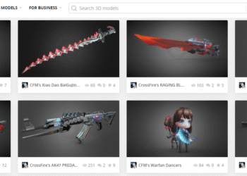 Website chia sẻ mô hình 3D Sketchfab “gia nhập” Epic Game