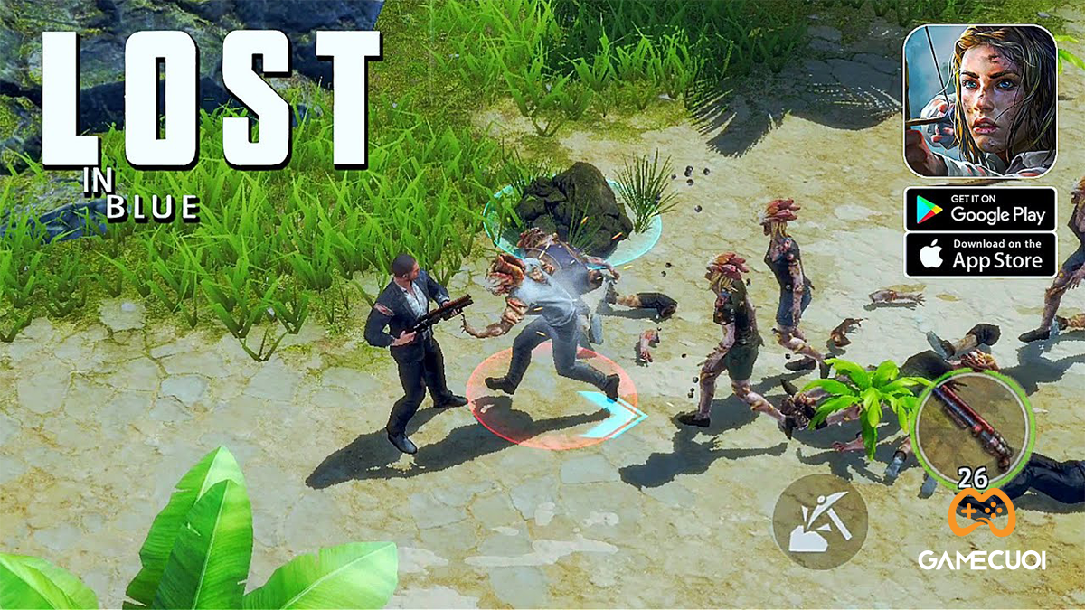 Review game sinh tồn Lost in Blue: Survive in a Zombie Island