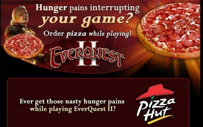 10 san pham hop tac ky la cua cac thuong hieu tro choi dien tu Everquest II Pizza Game Cuối