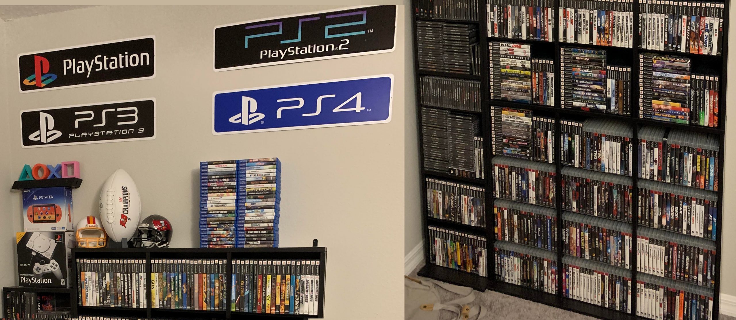 Fan PlayStation giới thiệu bộ sưu tập đồ sộ với hơn 1.000 trò chơi