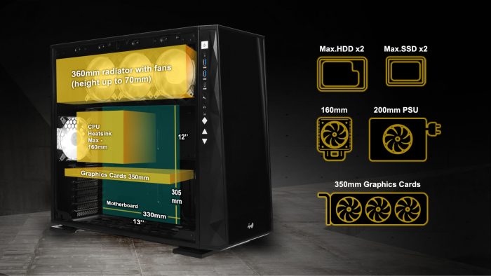 InWin 309 Gaming Edition case PC 3 Game Cuối