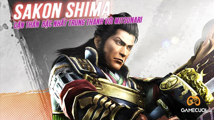 Sakon Shima là ai? – Cận thần trung thành nhất trong Samurai Warriors