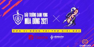 Sting là nhà tài trợ nước uống chính thức tại Đấu Trường Danh Vọng mùa đông 2021