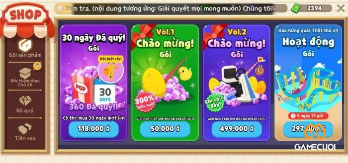cach nap tien trong play together 3 1 Game Cuối