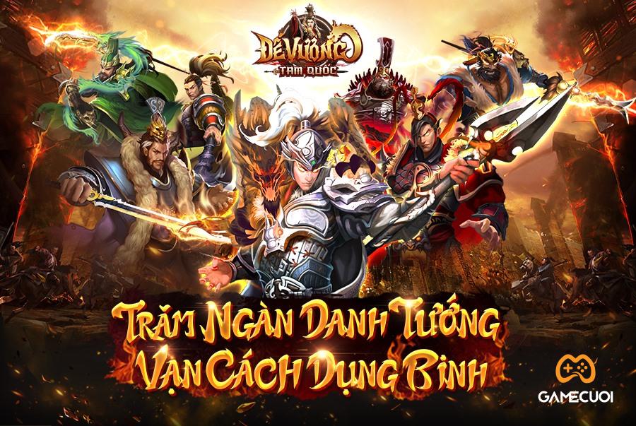 Tựa game chiến thuật Đế Vương Tam Quốc cập bến làng game Việt