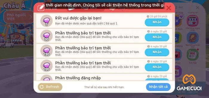 huong dan cach vao game play together luc bao tri 3 Game Cuối