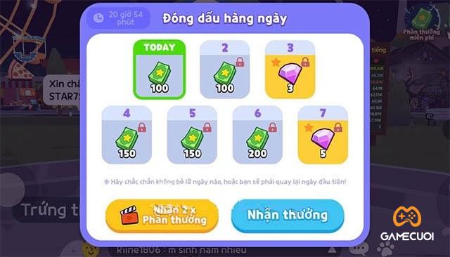 kim cuong playtogther 1 Game Cuối