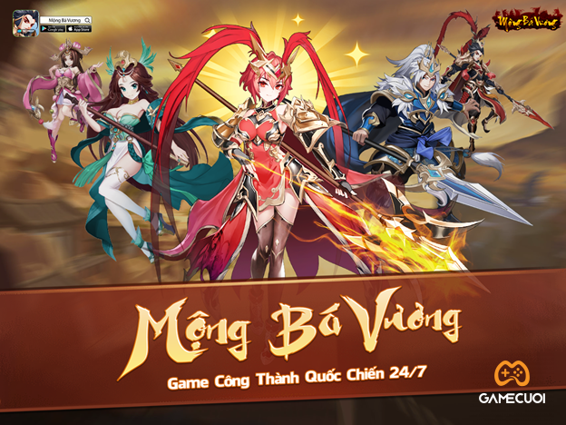 Mộng Bá Vương – tựa game chiến thuật Tam Quốc phong cách chibi chuẩn bị cập bến làng game Việt
