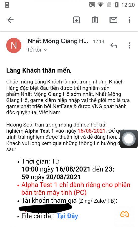nhat mong giang ho alpha test 2 Game Cuối