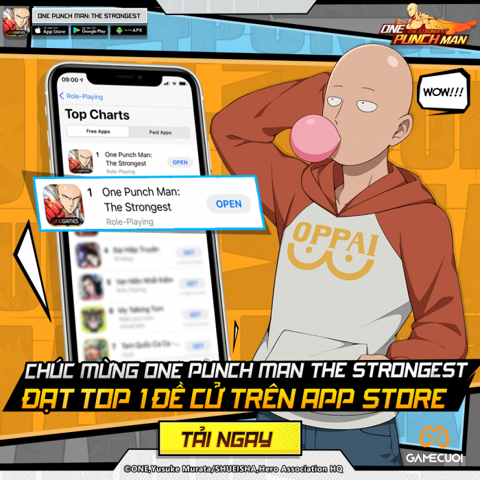 one punch Game Cuối