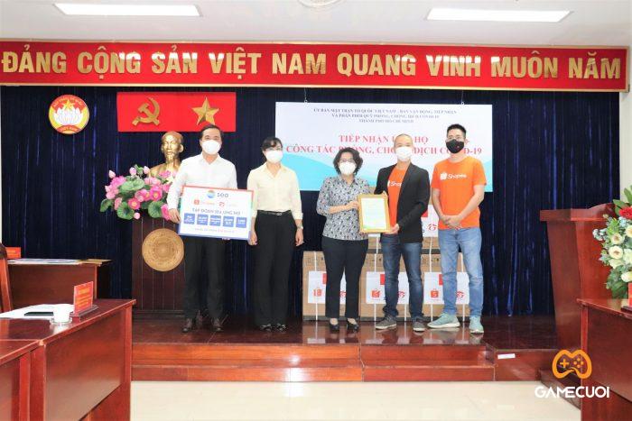 Garena và Shopee ủng hộ tuyến đầu chống dịch tại TP Hồ Chí Minh