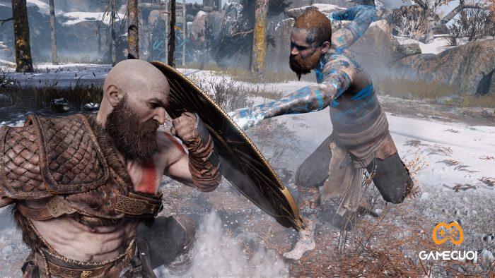 Hắn vẫn luôn hồi phục sau mỗi lần bị Kratos đập ra bã, cảm thấy bất lực và không thể đánh bại một gã đối thủ "lì lợm" đến vậy lúc này Kratos buộc phải dùng hết sức để chôn gã dưới con hẻm núi bên dưới để hắn không thể đuổi theo.