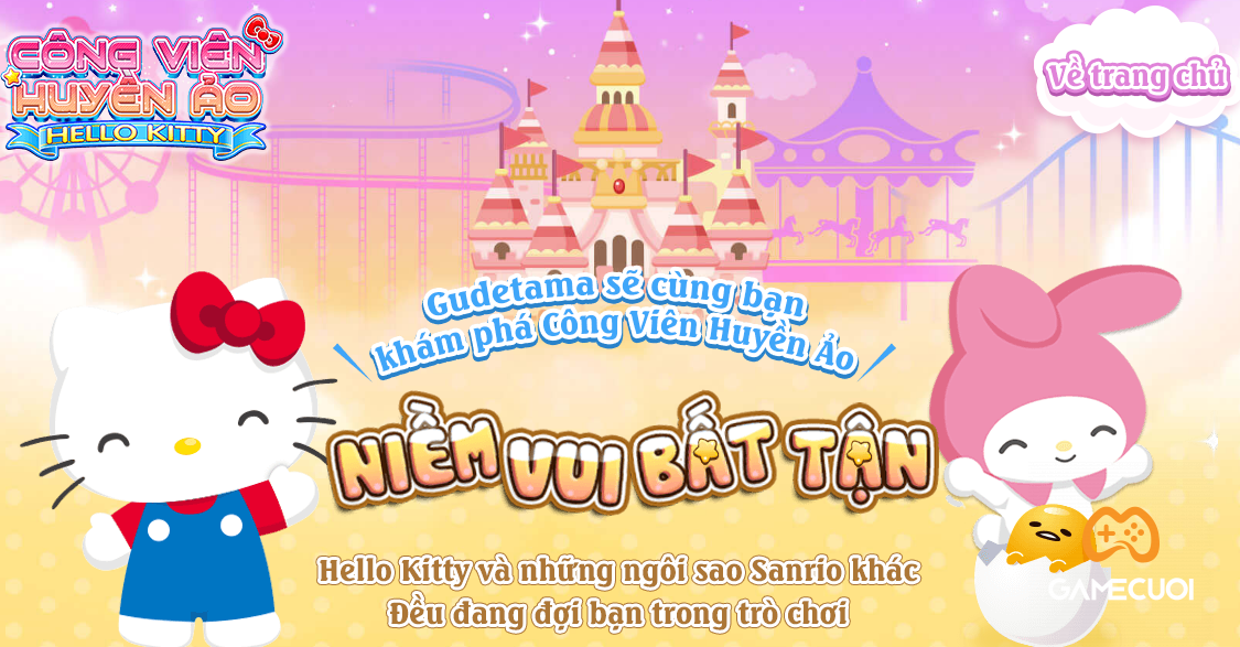 Hello Kitty Công Viên Huyền Ảo ấn định ngày ra mắt