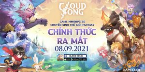 Cloud Song VNG tặng giftcode nhân ngày ra mắt