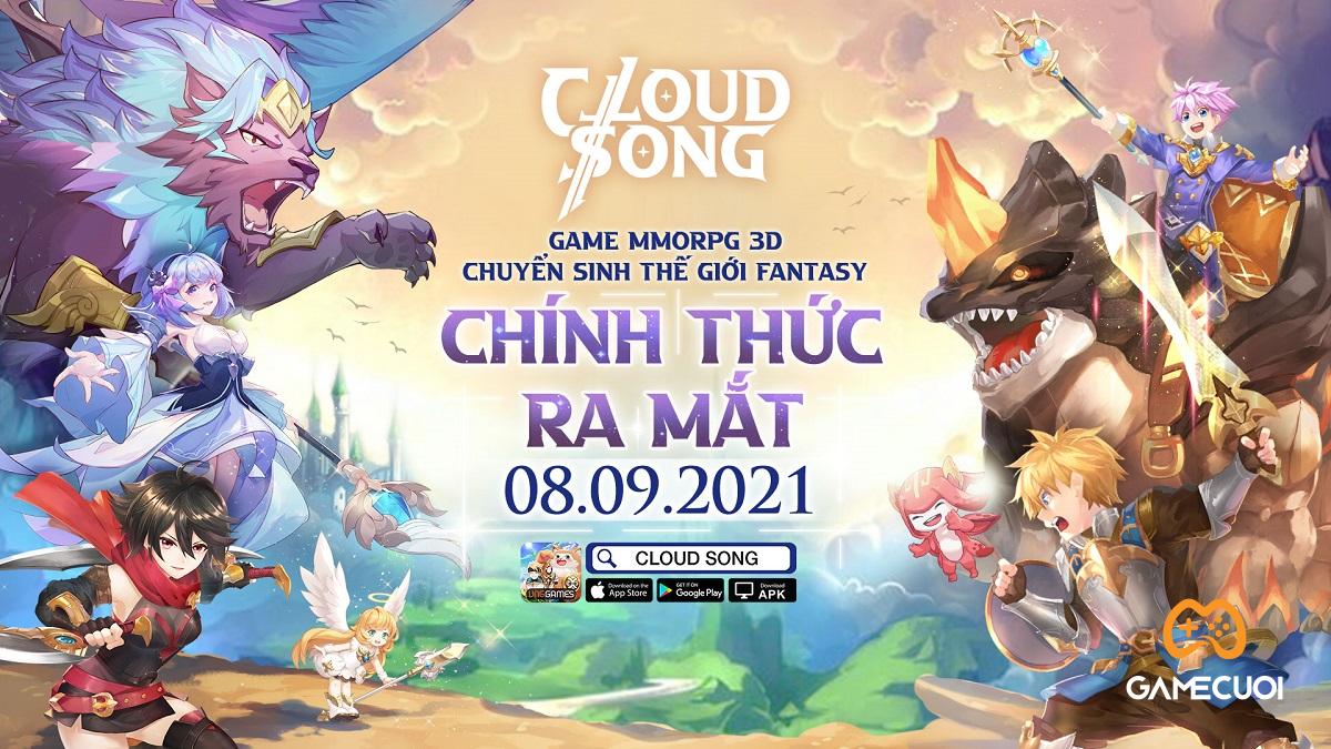 Cloud Song VNG tặng giftcode nhân ngày ra mắt