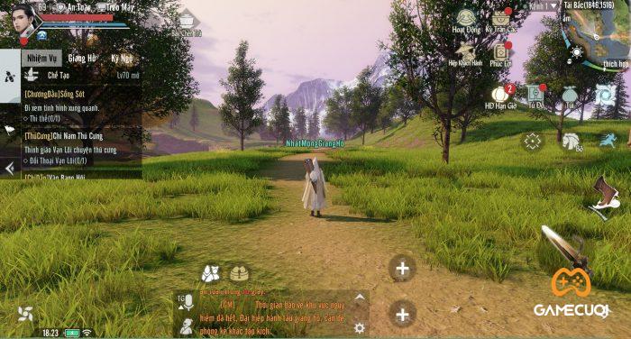Nhất Mộng Giang Hồ sở hữu gameplay khác biệt hoàn toàn so với các game cùng thể loại, mang đến trải nghiệm chân thực trong một thế giới giang hồ tự do tự tại.
