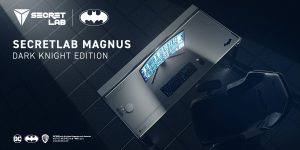 Secretlab trình làng bàn gaming “Hiệp sĩ bóng đêm” Batman