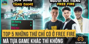 Top 5 Những Thứ Chỉ Có Ở Free Fire Mà Tựa Game Khác Thì không