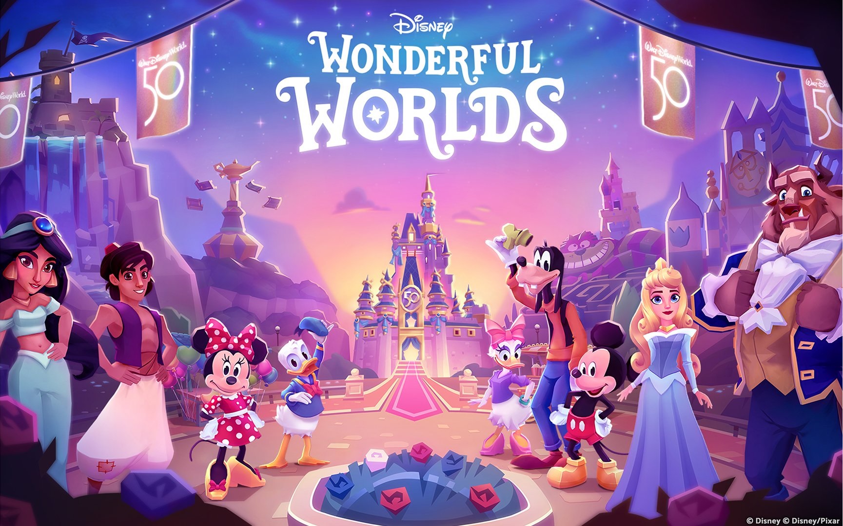 [Game hay cho bé] Disney Wonderful Worlds chính thức cập bến iOS và Android